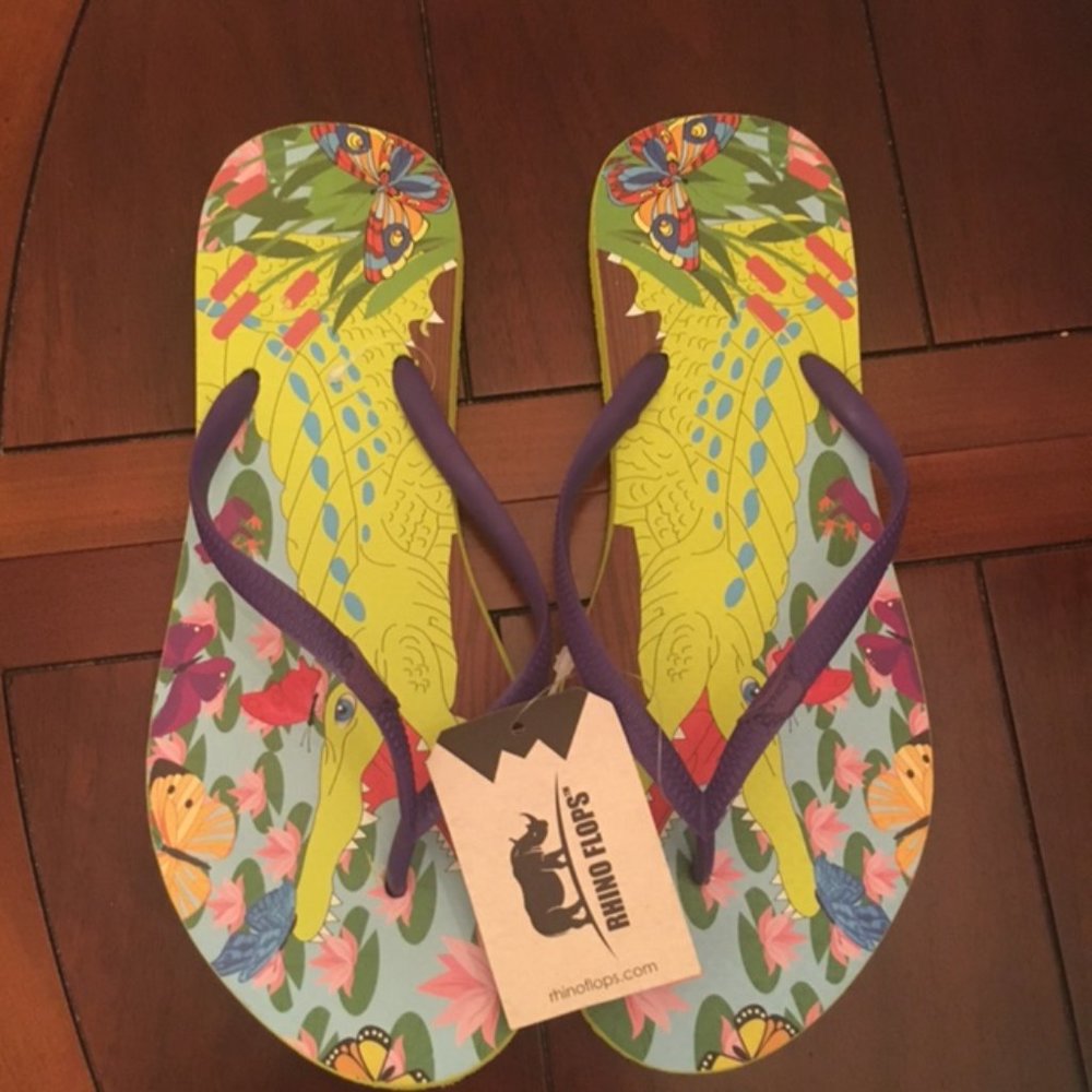 Rhino flip flops